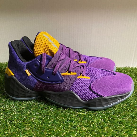 Adidas Harden Vol. 4 Su Casa Mi Casa Los Angeles Lakers Shoes Men Size 10 FW7496 main image 7